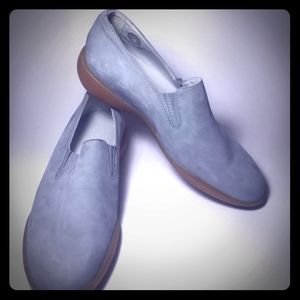 Louis Vuitton babyblue suade shoes